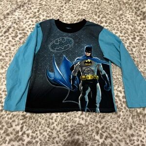 Batman long sleeve pajama top